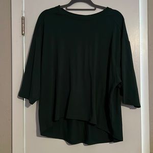 Zenana Hunter Green Blouse